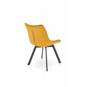 FOLD modern forgatható étkezőszék – mustársárga