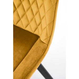 FOLD modern forgatható étkezőszék – mustársárga