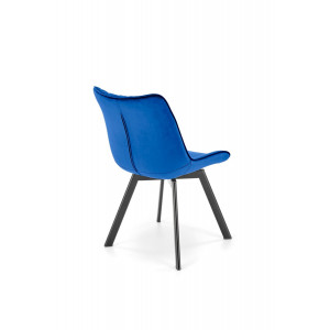 FOLD modern forgatható étkezőszék – sötétkék
