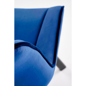 FOLD modern forgatható étkezőszék – sötétkék