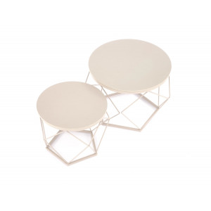 CASSIEL dohányzóasztal szett - 50/40cm