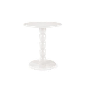 NORVIA lerakóasztal – fehér - 40cm HALMAR