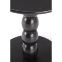 NORVIA dohányzóasztal – fekete - 40cm