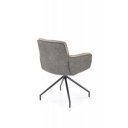 PLEAT modern forgatható étkezőszék – szürke