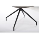 PLEAT modern forgatható étkezőszék – barna