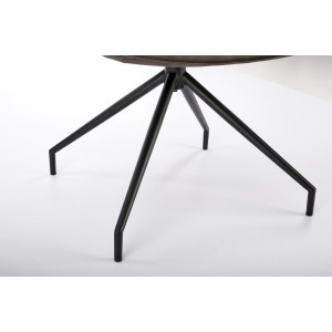 PLEAT modern forgatható étkezőszék – barna