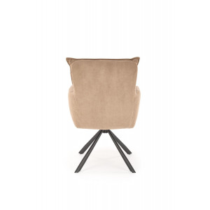 CORDA modern forgatható étkezőszék – cappuccino