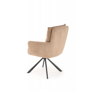 CORDA modern forgatható étkezőszék – cappuccino