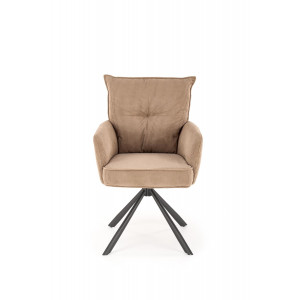 CORDA modern forgatható étkezőszék – cappuccino