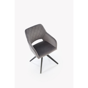 FRAME modern forgatható étkezőszék – szürke