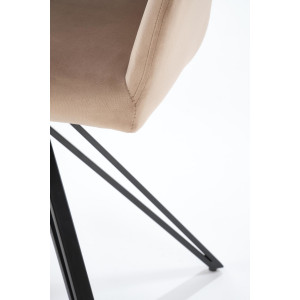 FRAME modern forgatható étkezőszék – bézs