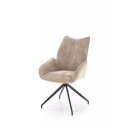 THRONE modern forgatható étkezőszék – bézs
