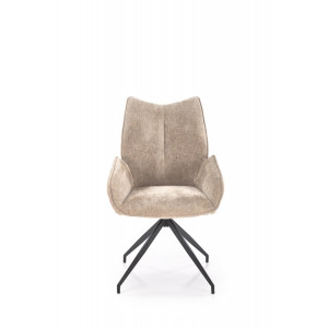 THRONE modern forgatható étkezőszék – bézs