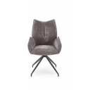 THRONE modern forgatható étkezőszék – szürke