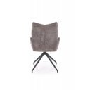 THRONE modern forgatható étkezőszék – szürke