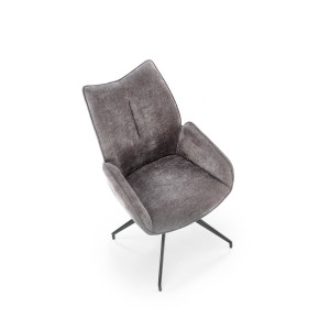 THRONE modern forgatható étkezőszék – szürke