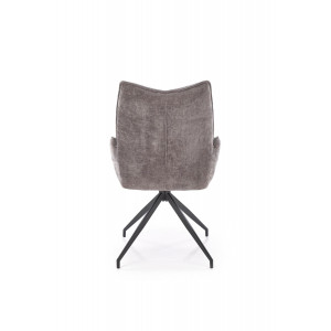 THRONE modern forgatható étkezőszék – szürke