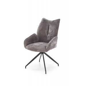 THRONE modern forgatható étkezőszék – szürke