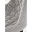 QUILT modern étkezőszék – szürke