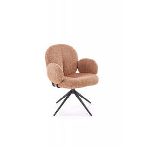 FLUFFY modern forgatható étkezőszék – fahéj