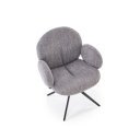 FLUFFY modern forgatható étkezőszék – szürke