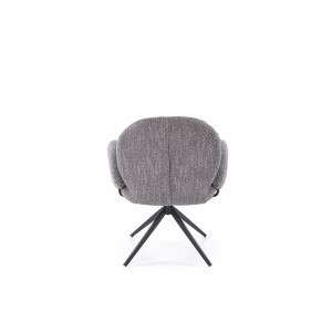 FLUFFY modern forgatható étkezőszék – szürke