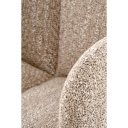 FLUFFY modern forgatható étkezőszék – bézs