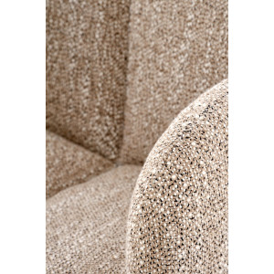 FLUFFY modern forgatható étkezőszék – bézs