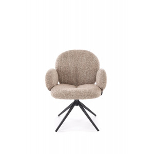 FLUFFY modern forgatható étkezőszék – bézs