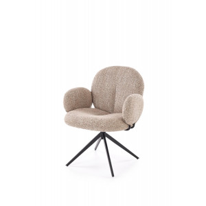 FLUFFY modern forgatható étkezőszék – bézs