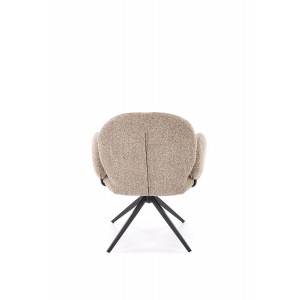 FLUFFY modern forgatható étkezőszék – bézs