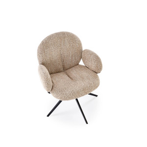 FLUFFY modern forgatható étkezőszék – bézs