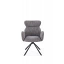 HAVEN modern forgatható étkezőszék – szürke