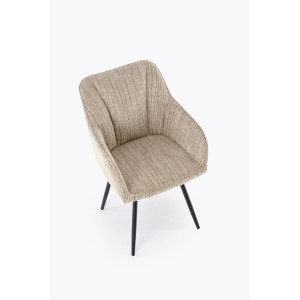 TWIST modern forgatható étkezőszék – bézs
