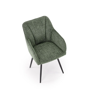 TWIST modern forgatható étkezőszék – olívazöld