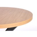 CASTERO bővíthető étkezőasztal 100–250 cm – tölgy / fekete