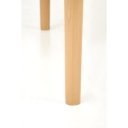 NOVARO bővíthető étkezőasztal 102–142 cm – kasmír / természetes bükk