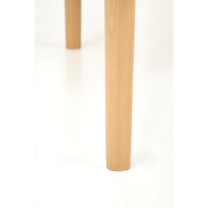 NOVARO bővíthető étkezőasztal 102–142 cm – kasmír / természetes bükk