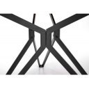 ORBIS kerek étkezőasztal 120 cm – tölgy / fekete