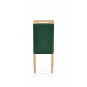 HANDLE OAK modern fa étkezőszék – zöld
