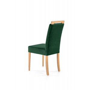 HANDLE OAK modern fa étkezőszék – zöld