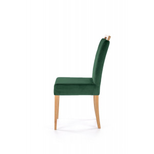 HANDLE OAK modern fa étkezőszék – zöld
