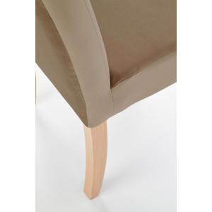 HANDLE OAK modern fa étkezőszék – bézs