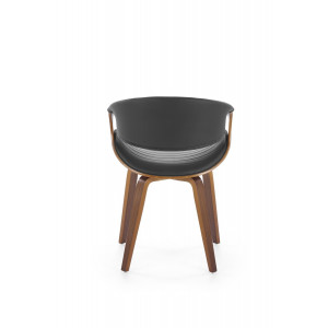 CURVE modern fa étkezőszék – fekete