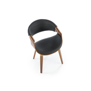 CURVE modern fa étkezőszék – fekete