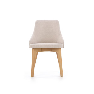 MAESTRO klasszikus fa étkezőszék – világos bézs