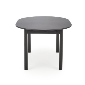 ELVIA bővíthető étkezőasztal 102–142 cm – fekete / fekete
