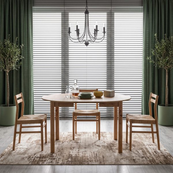ELVIA bővíthető étkezőasztal 102–142 cm – Craft tölgy / Craft tölgy