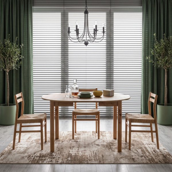 ELVIA bővíthető étkezőasztal 102–142 cm – Craft tölgy / Craft tölgy