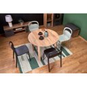 ELVIA bővíthető étkezőasztal 102–142 cm – Craft tölgy / Craft tölgy